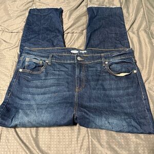 Old Navy The Power Jean Aka Perfect Straight Ankle Jeans size 18
